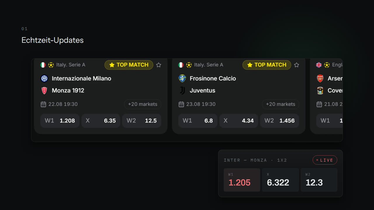 Live 3D Match Tracker